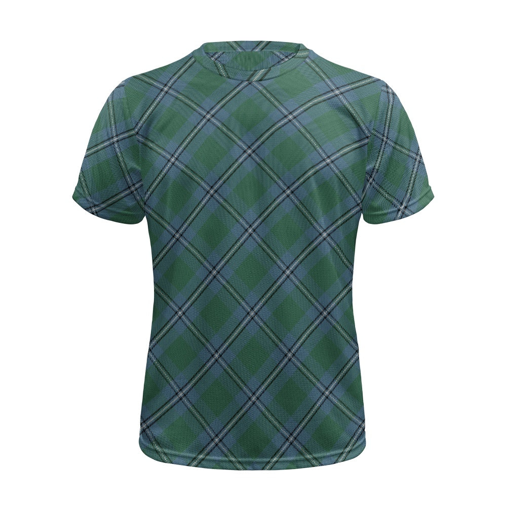 Clan Irvine of Drum Tartan Bias Football Shirt