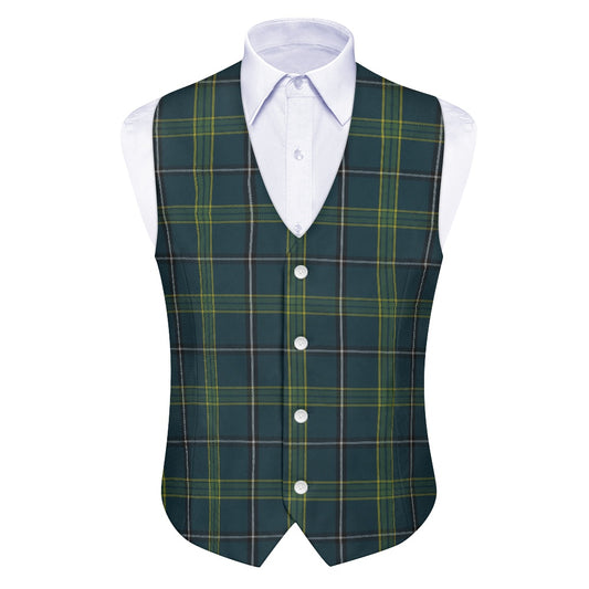 Breizh | Breton | Bretagne Bro-Sant-Breig Tartan Suit vest jacket