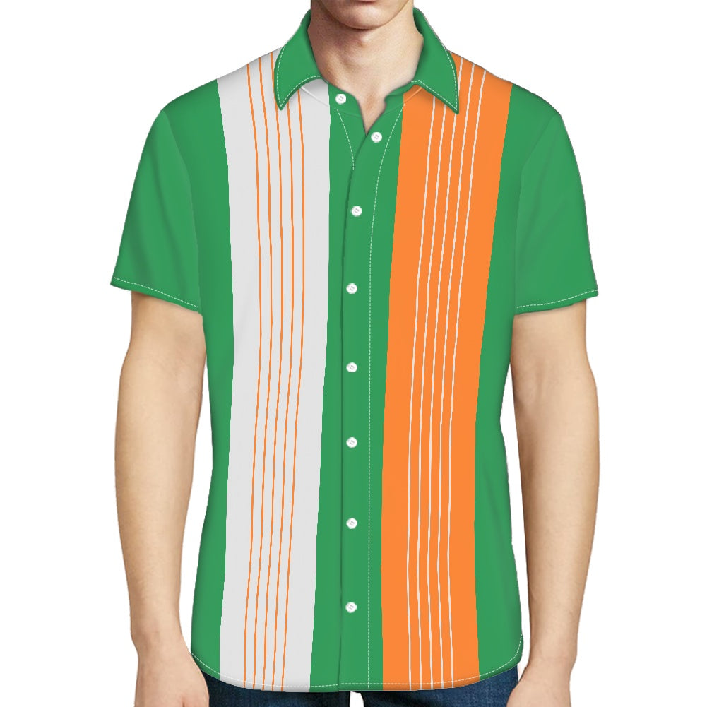 Irish Flag Bowling Shirt