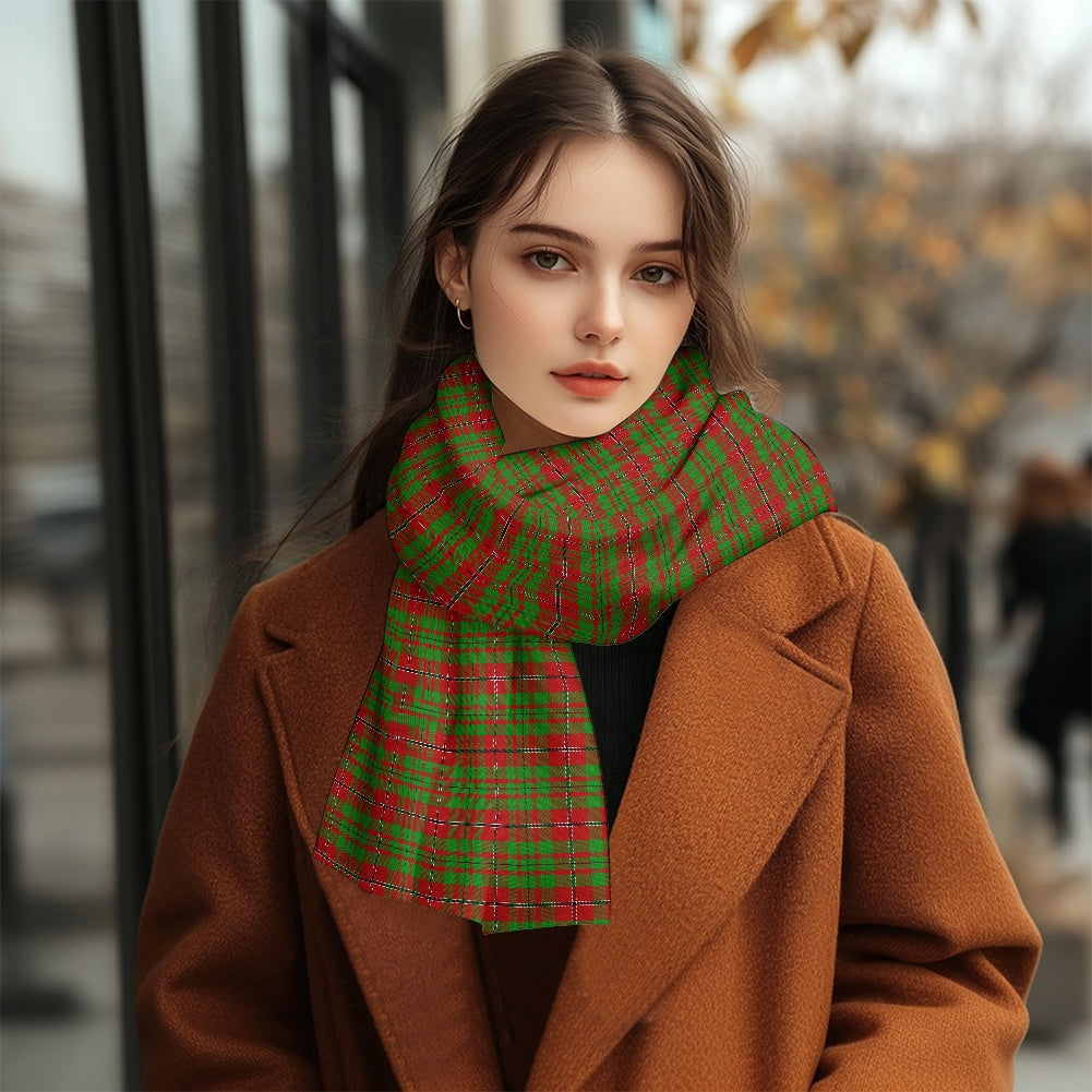 Clan MacNee Tartan Fluffy scarf