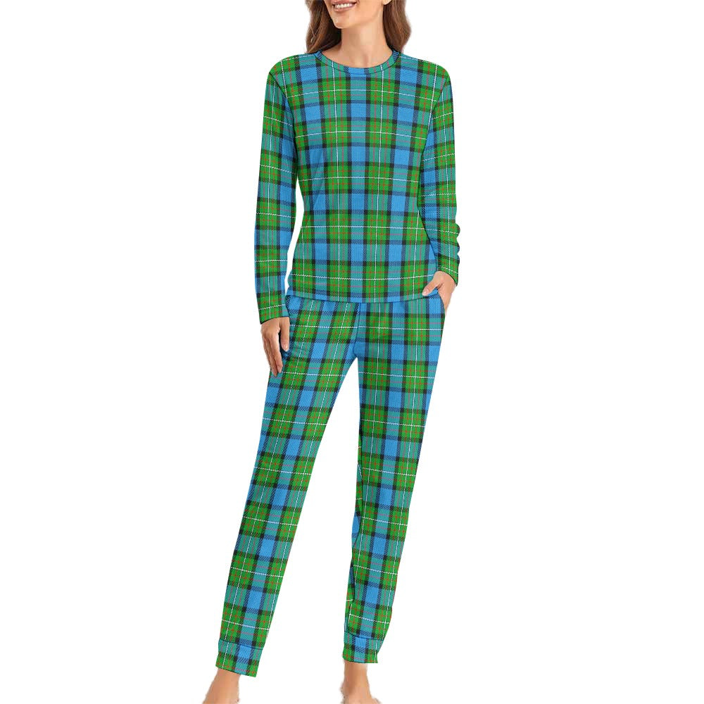 Clan Fergusson Tartan Women's Pajama Set