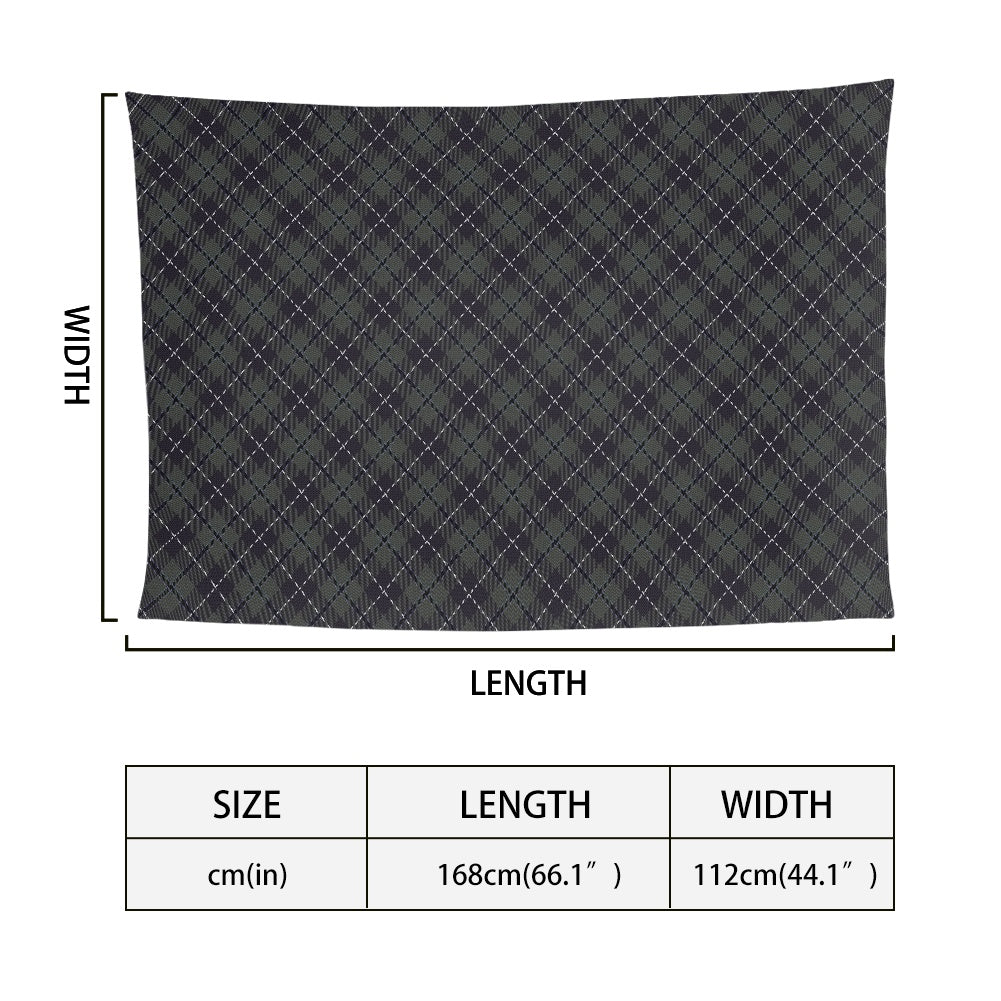 Clan Douglas Ancient Tartan Chiffon Scarf
