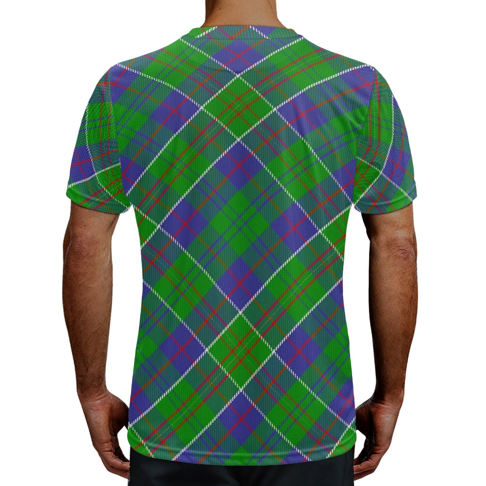 Clan Hunter Tartan Football Shirt