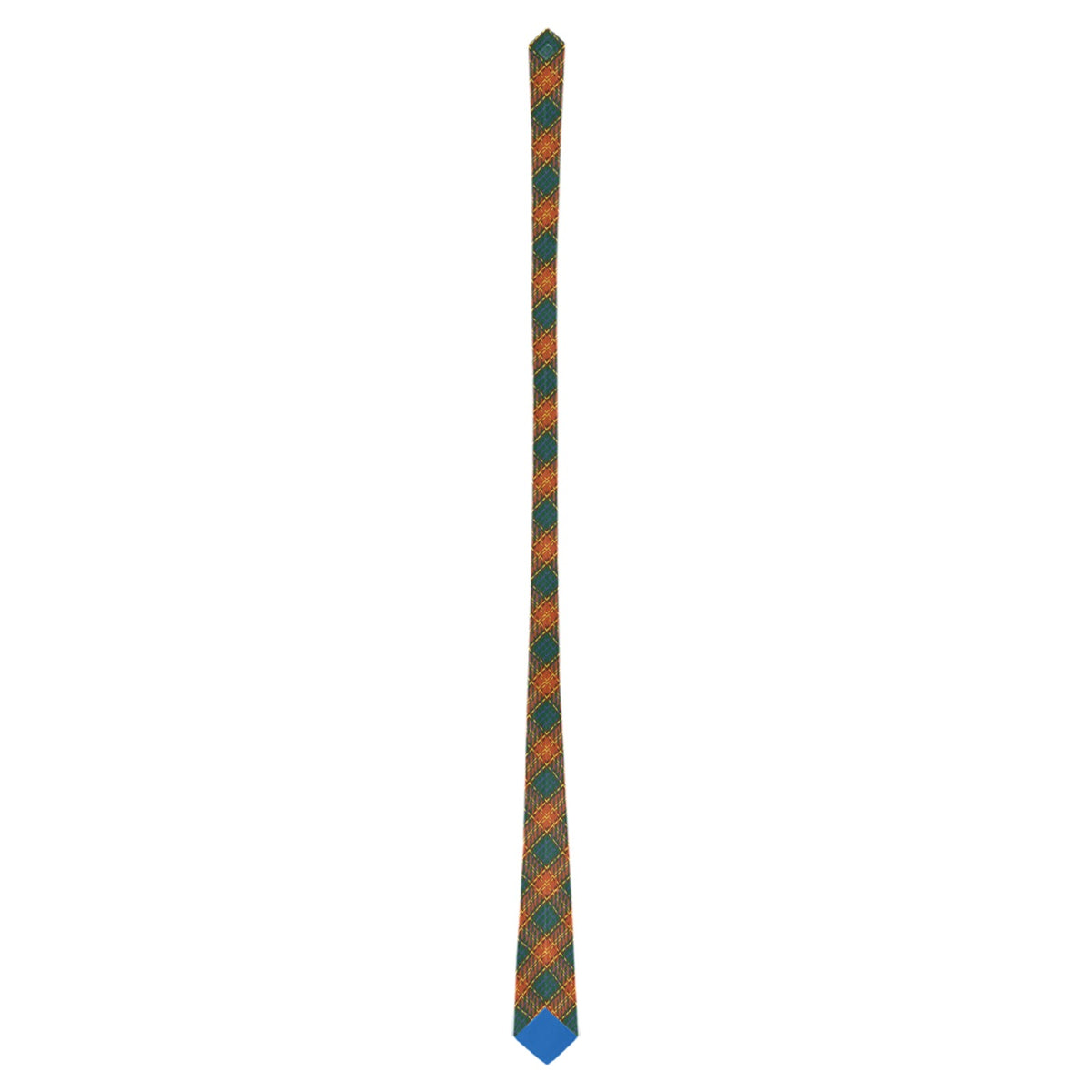 Irish County Roscommon Tartan Necktie