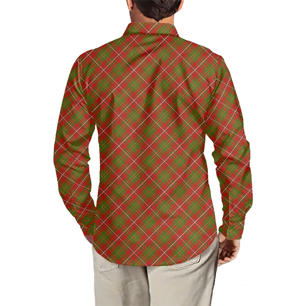 Clan Hay Tartan long-sleeved shirt