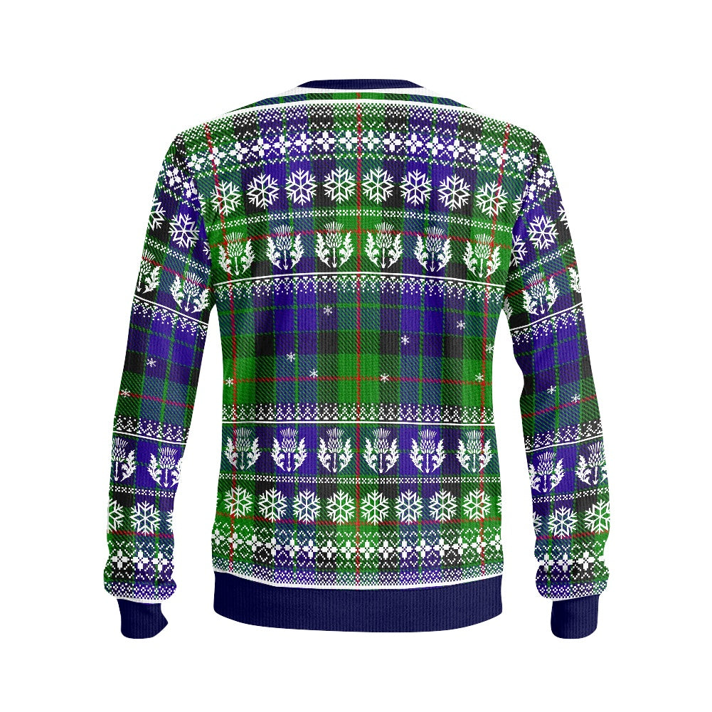 Clan Gunn Tartan Christmas Ugly Sweater