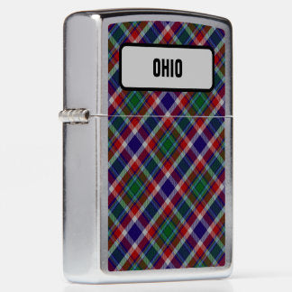 US State - Ohio Tartan Zippo® Lighter