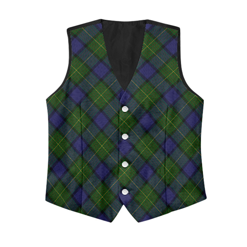 Clan Muir Tartan Bias Suit vest jacket