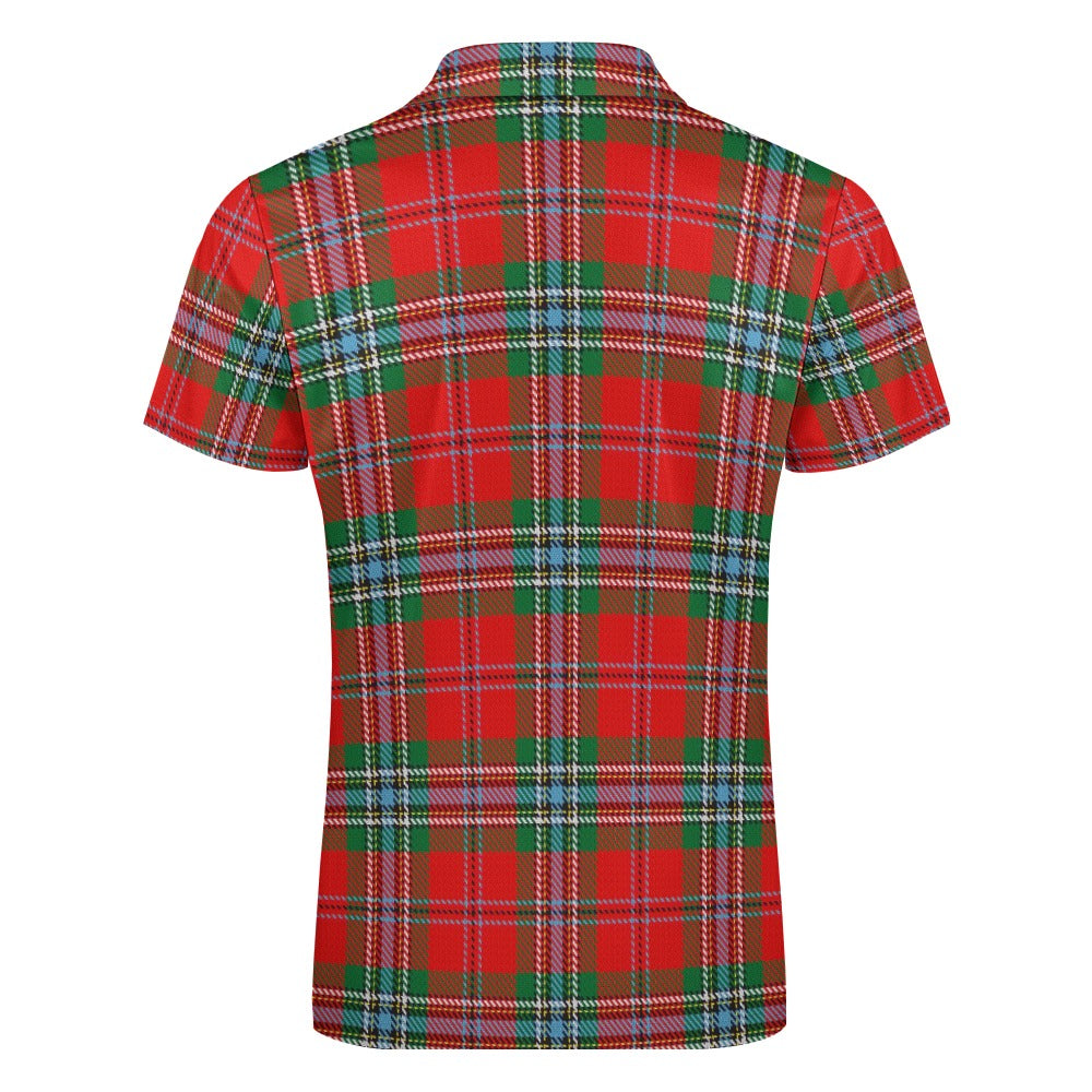 Clan MacLean Tartan Short sleeve polo shirt