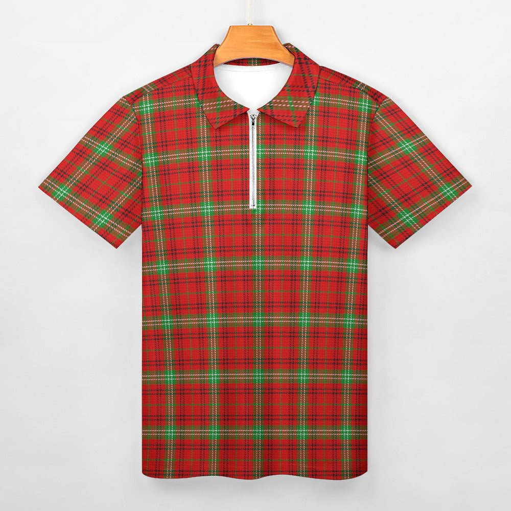 Clan Morrison Tartan Short sleeve polo shirt