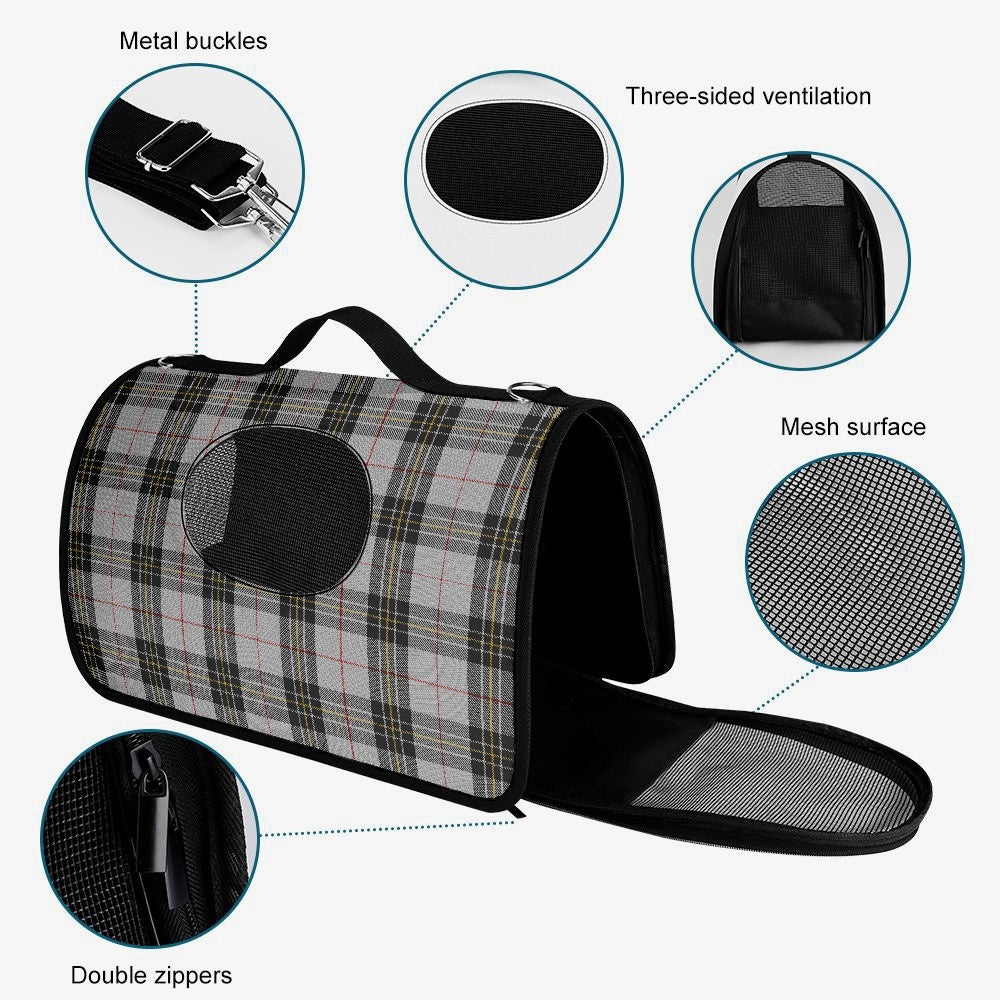 Clan MacPherson Tartan Pet Carrier Bag