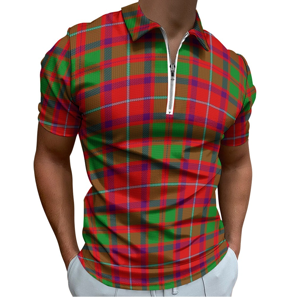 Clan Shaw Tartan Short sleeve polo shirt