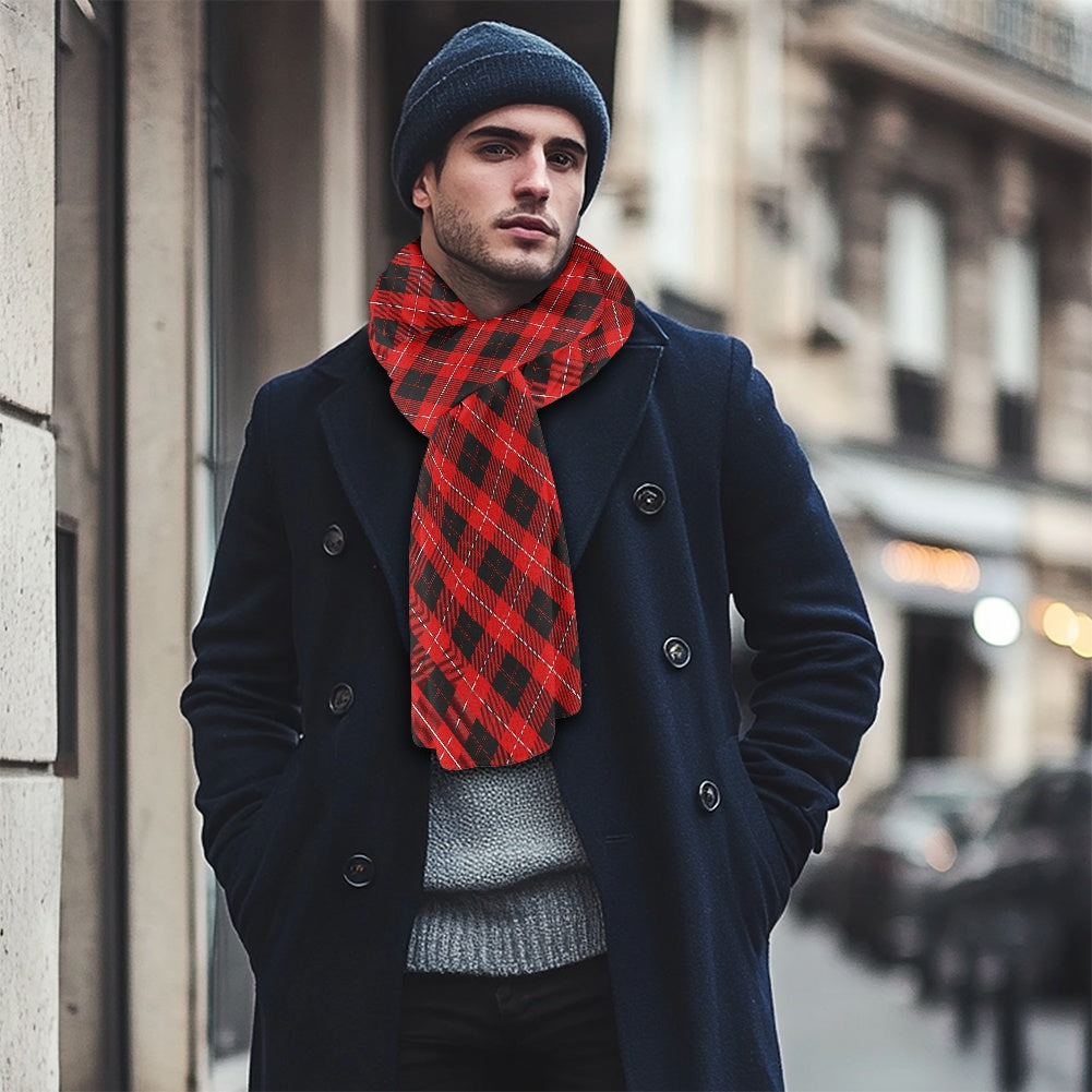 Clan Cunningham Tartan Fluffy scarf