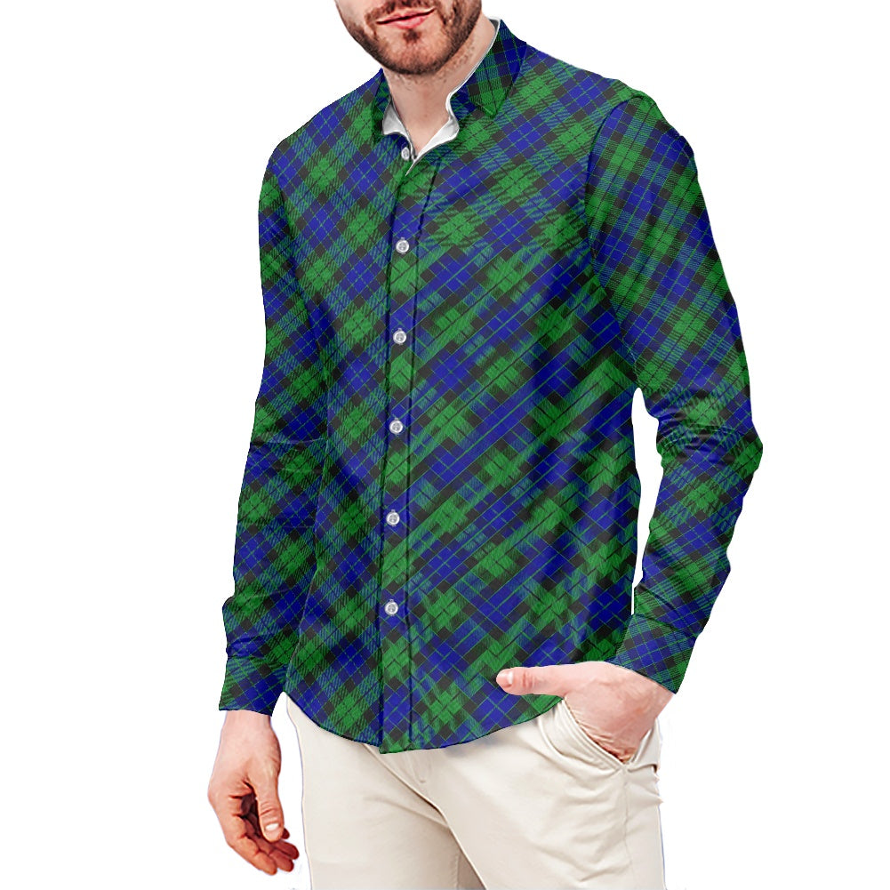 Clan MacKay Tartan Men's long-sleeved shirt