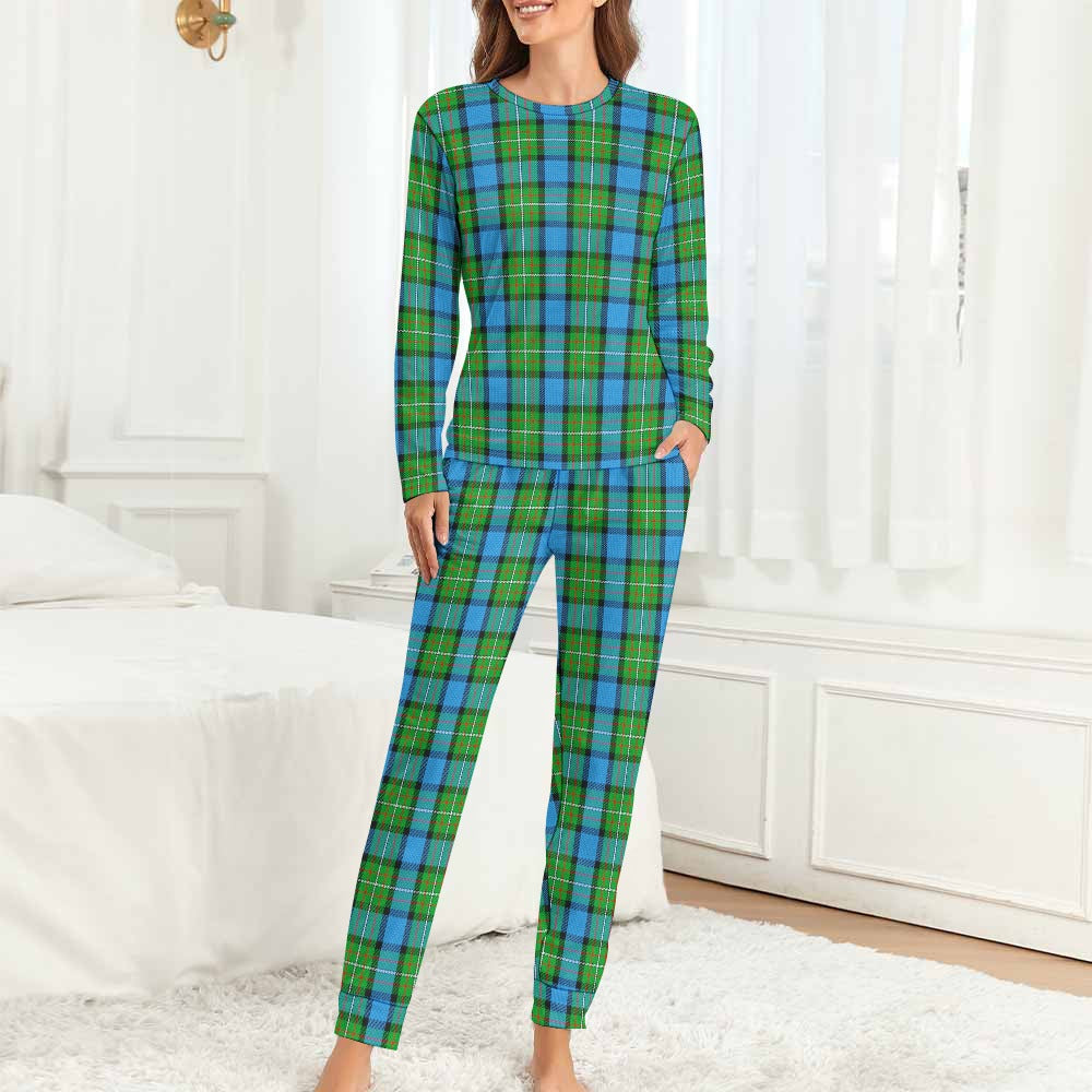 Clan Fergusson Tartan Women's Pajama Set