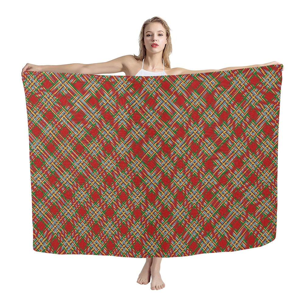 Clan Chattan Tartan Bias Chiffon Scarf