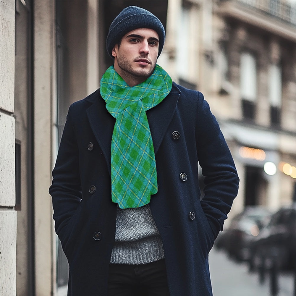 Clan Irving Tartan Fluffy scarf