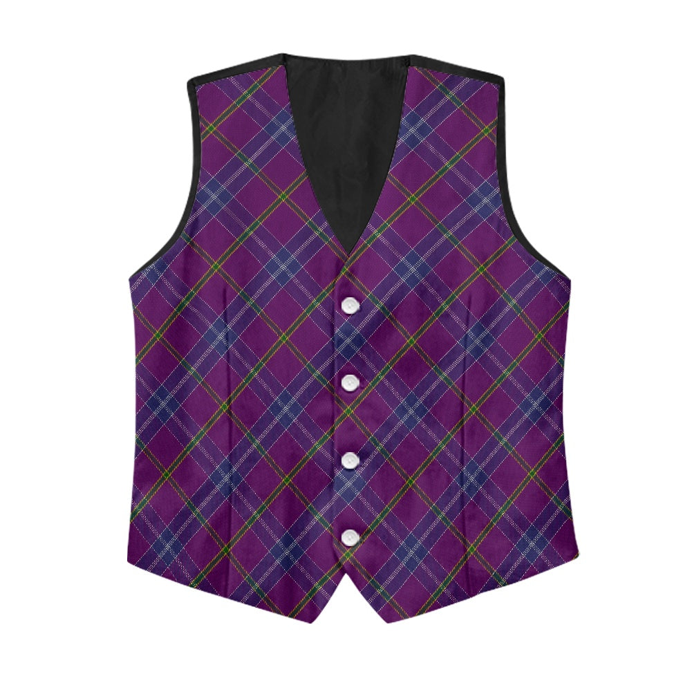Clan Jackson Tartan Bias Suit vest jacket