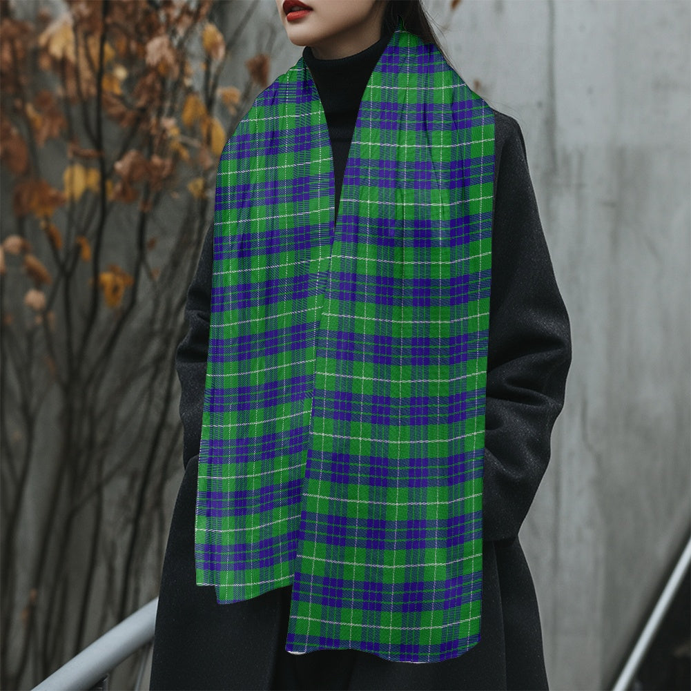 Clan Hamilton Hunting Tartan Fluffy scarf