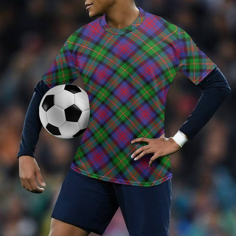 Clan Logan Tartan Football Shirt