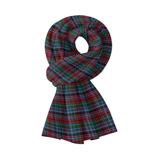 Clan Gordon Red Tartan Fluffy scarf