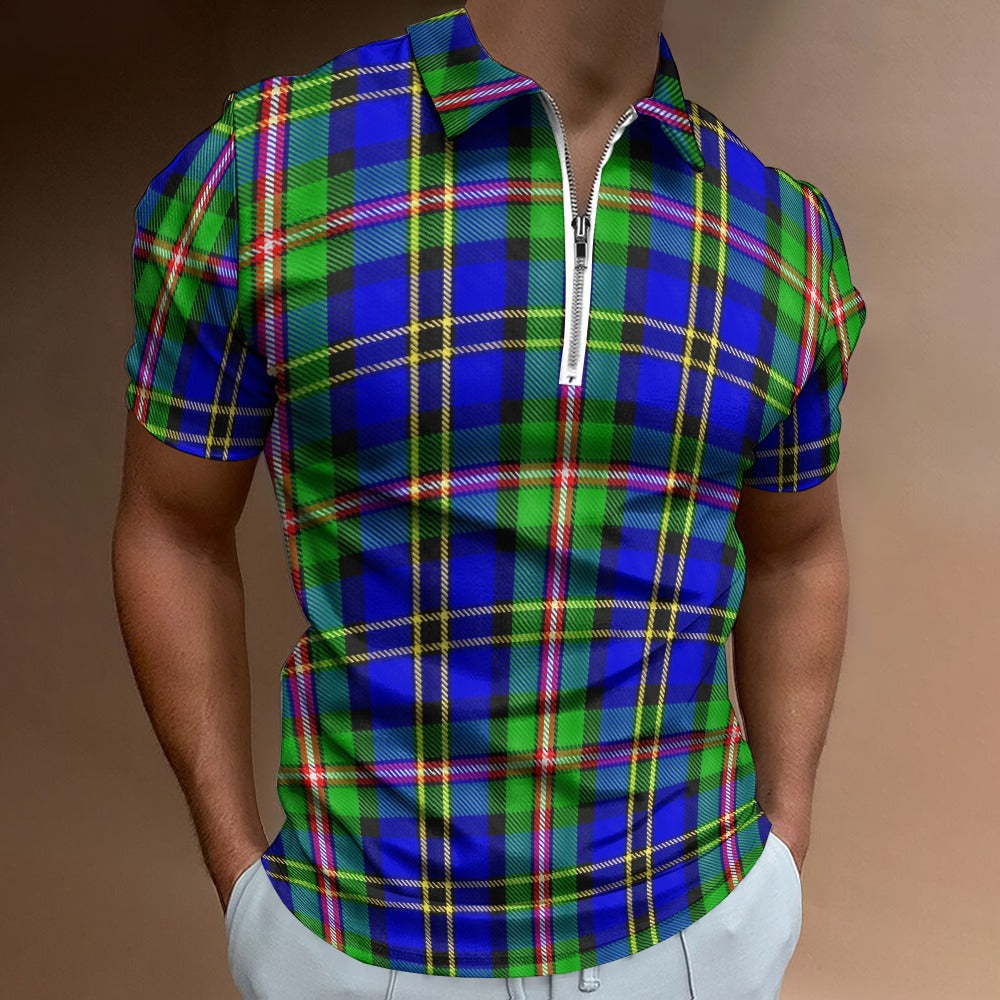 Clan MacCuaig Tartan Short sleeve polo shirt