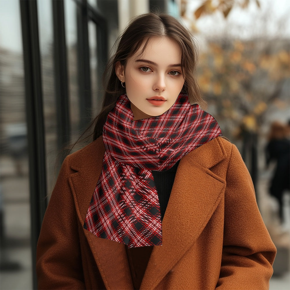 Tweedside District Tartan Fluffy scarf