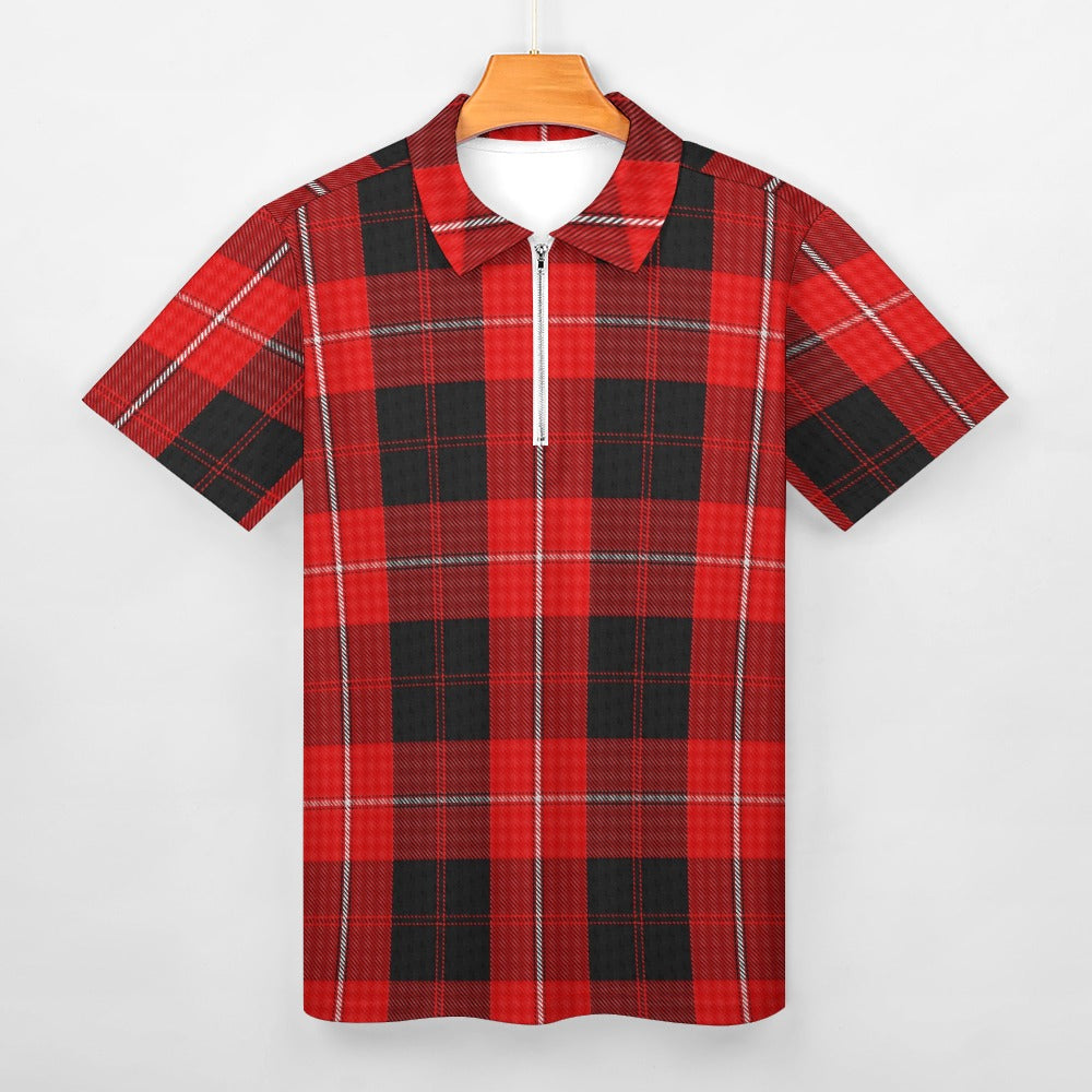 Clan Cunningham Tartan Short sleeve polo shirt