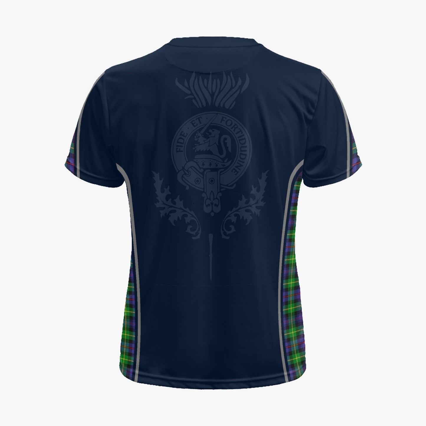 Clan Farquharson Crest & Tartan Soccer Jersey