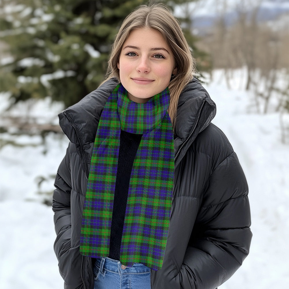 Clan Gunn Tartan Fluffy scarf