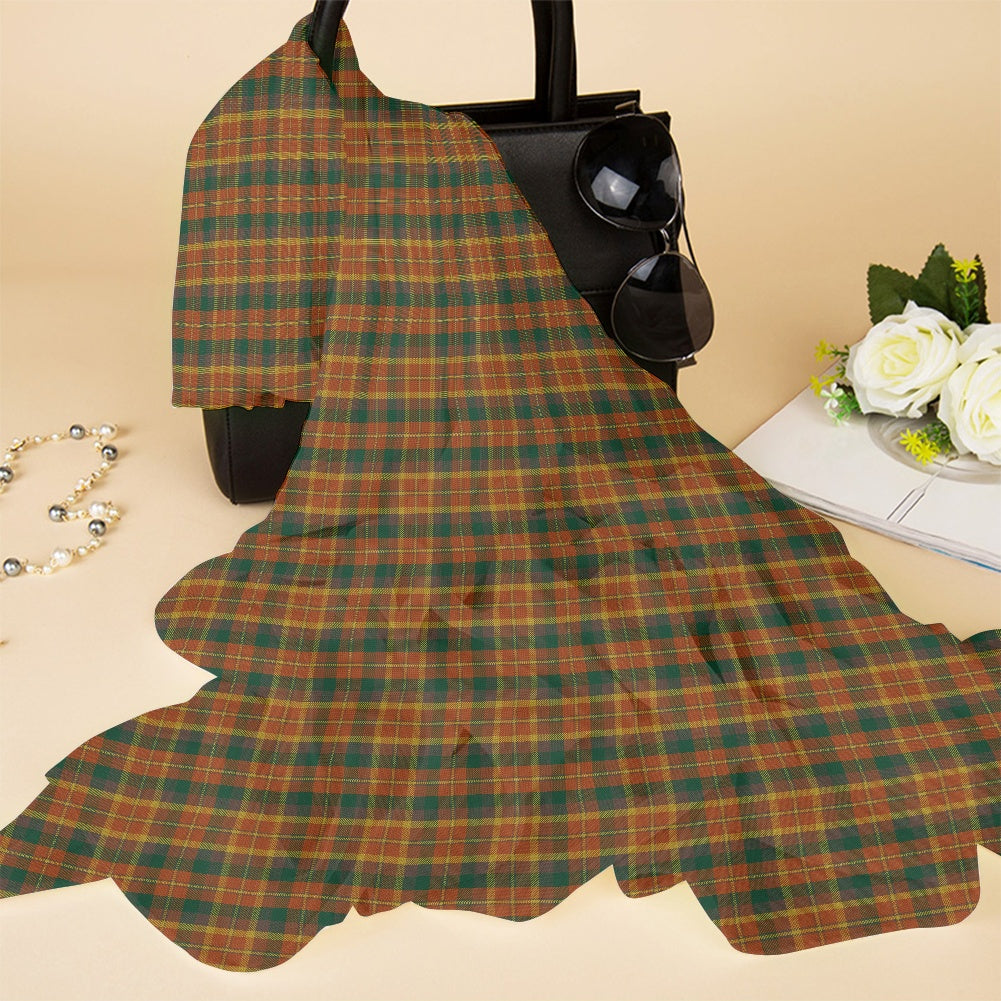 Irish County Monaghan Tartan Chiffon Scarf