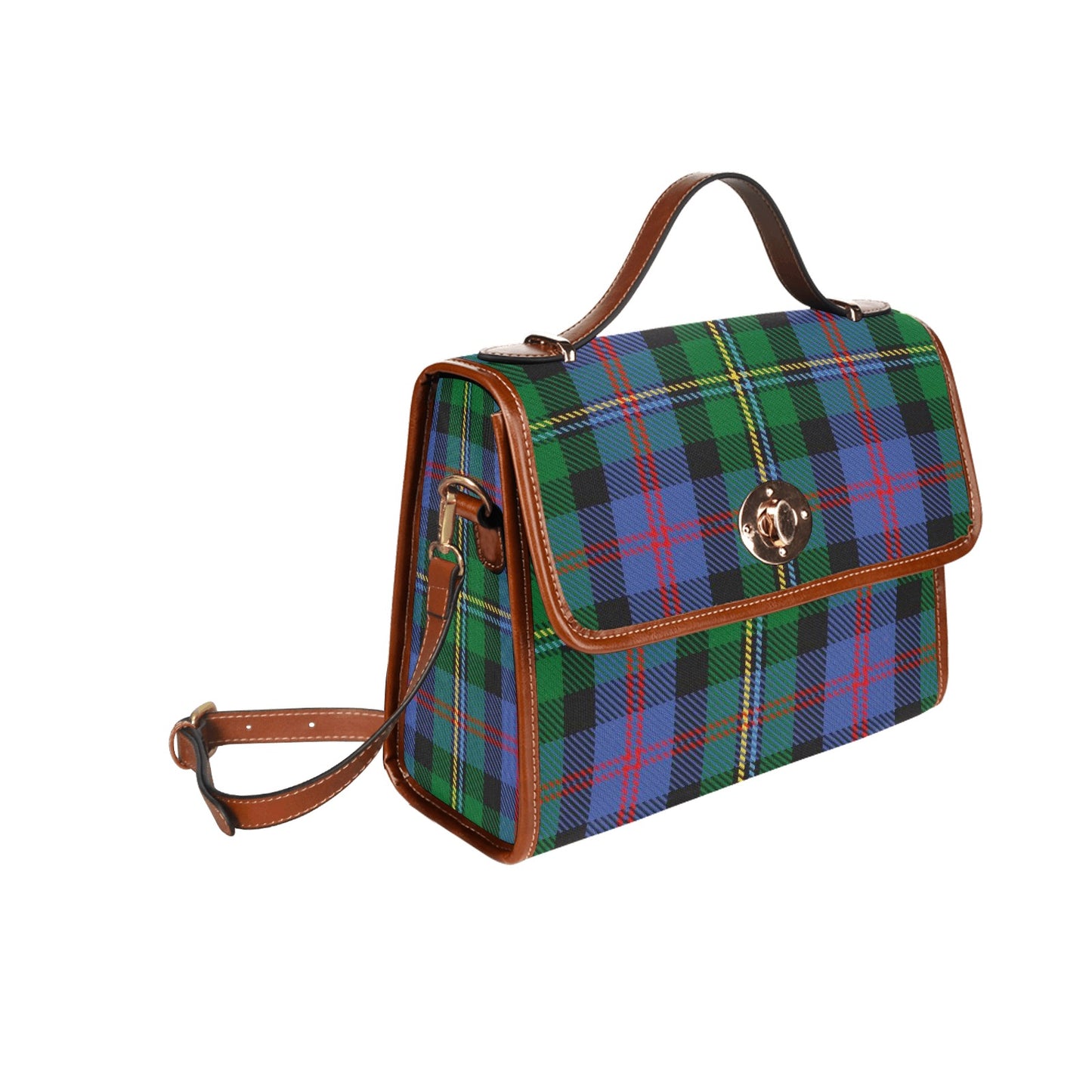 Clan Malcolm Canvas Handbag