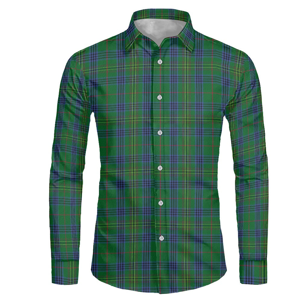Clan Kennedy Tartan long-sleeved shirt