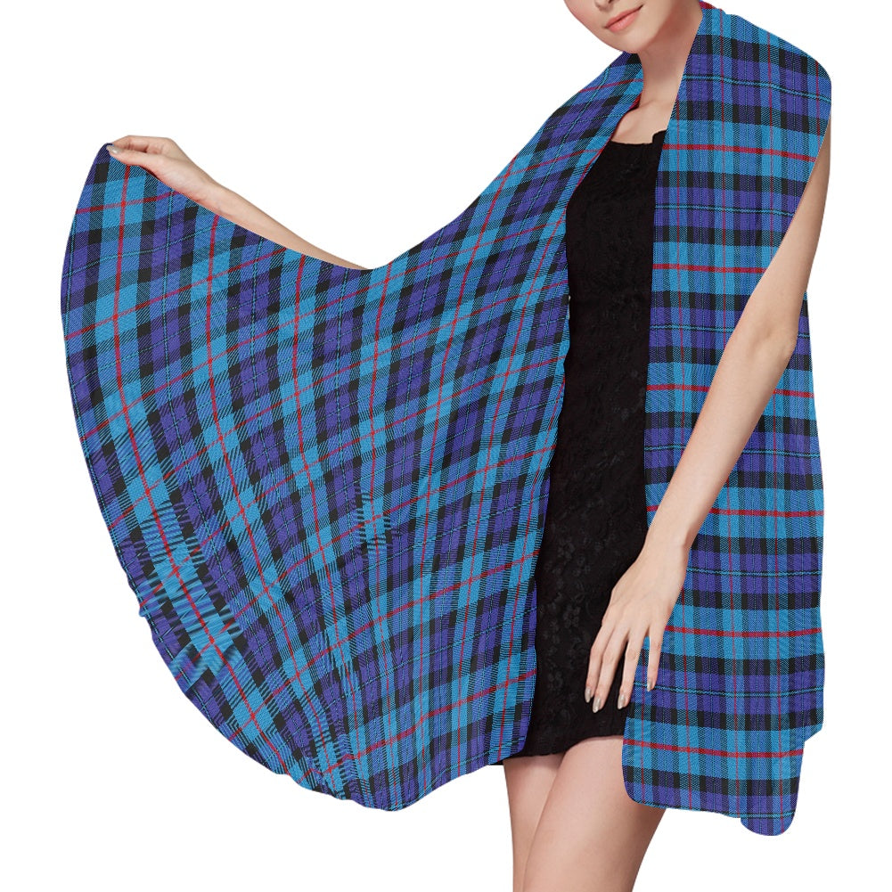 Clan MacCorquodale Tartan Chiffon Scarf