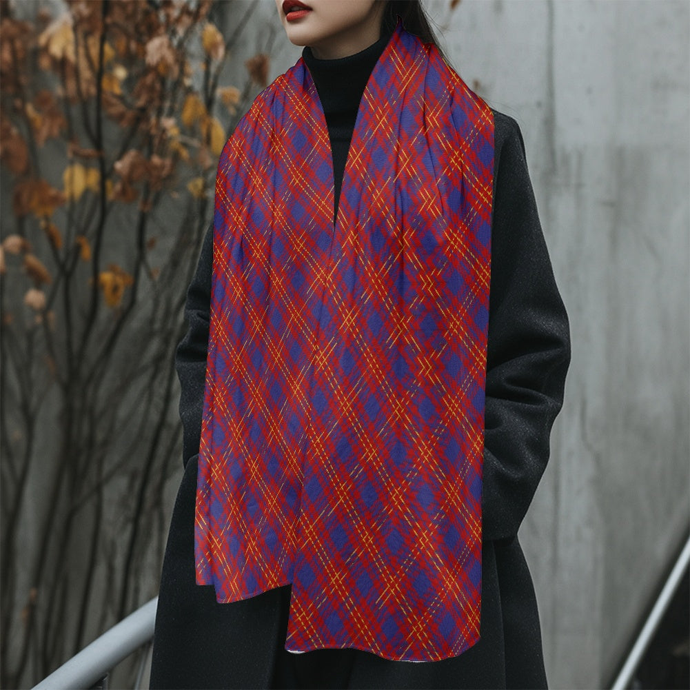 Clan Butler Tartan Fluffy scarf