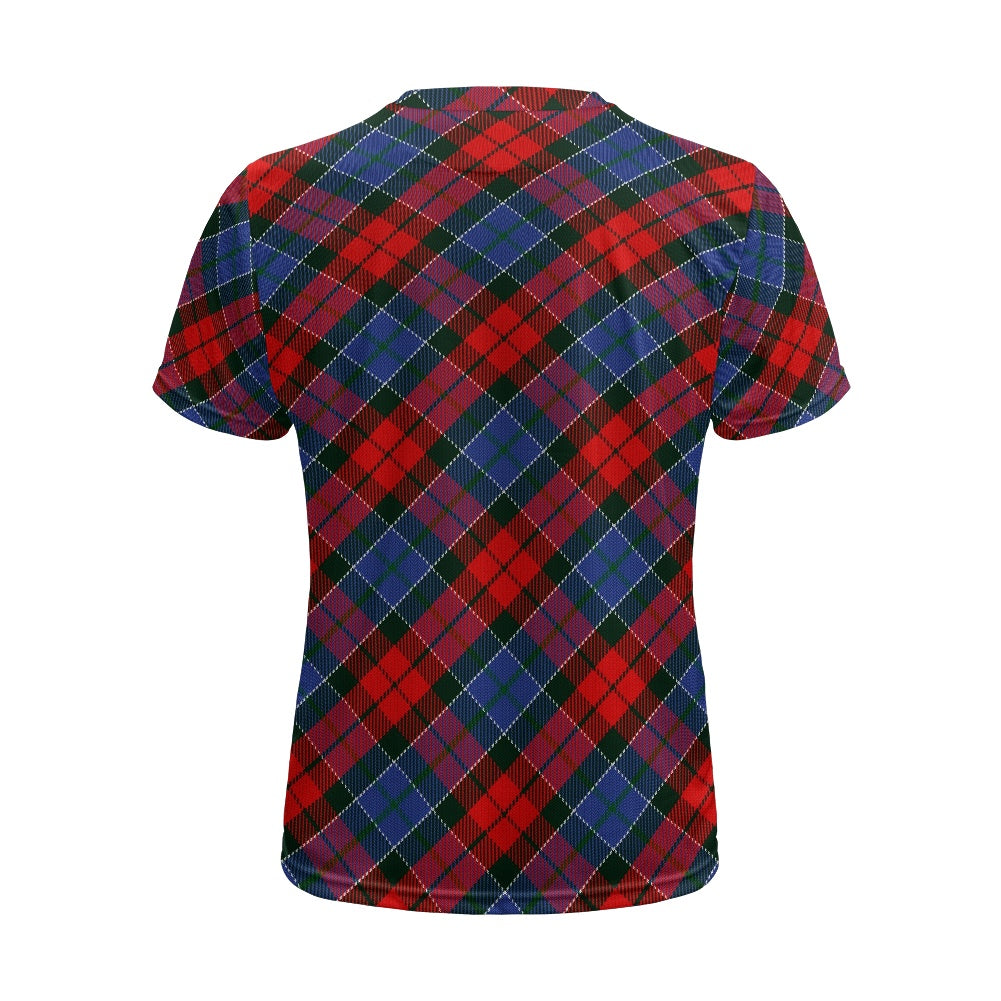 Clan Paterson Red Tartan Football Shirt