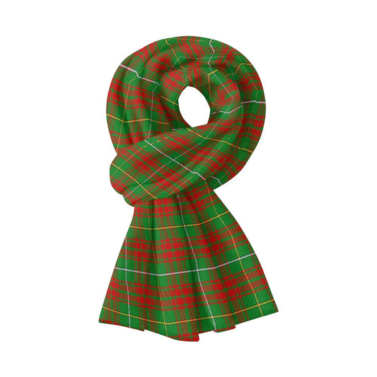 Clan Bruce Hunting Tartan Fluffy scarf