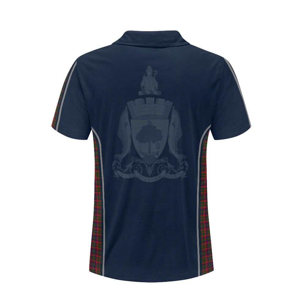 Glasgow City Crest & Tartan Polo
