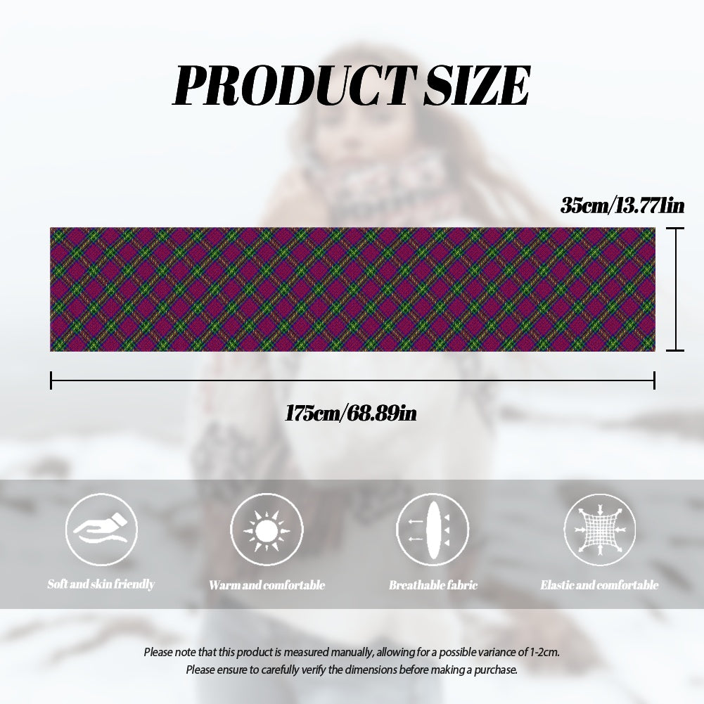 Clan MacGaugh Tartan Fluffy scarf