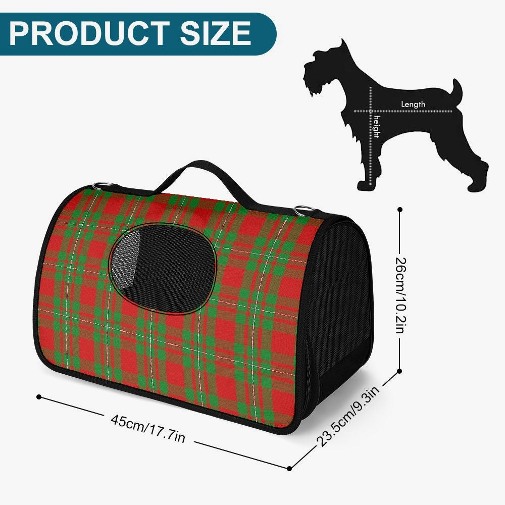 Clan MacGregor Tartan Pet Carrier Bag