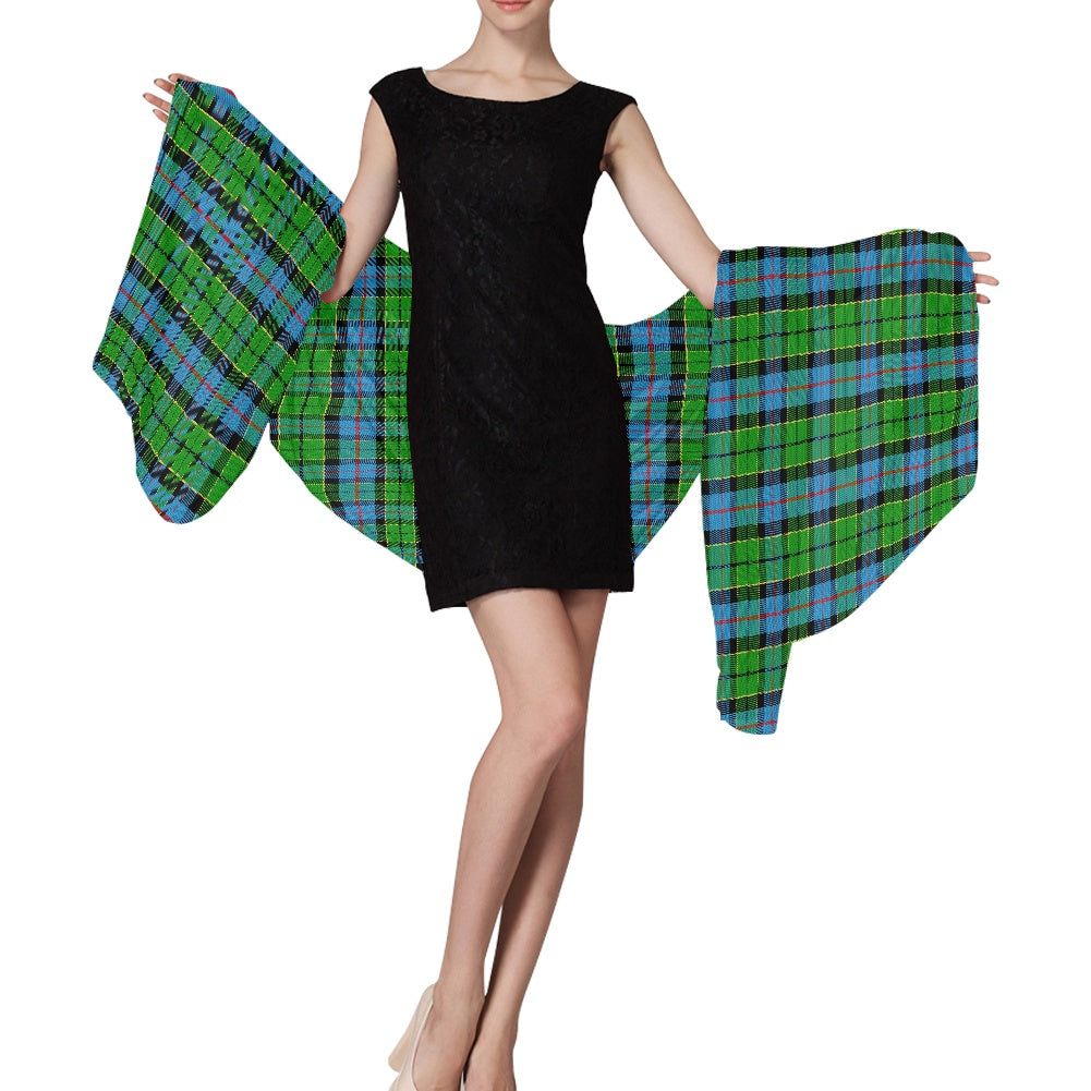 Clan Forsyth Tartan Chiffon Scarf
