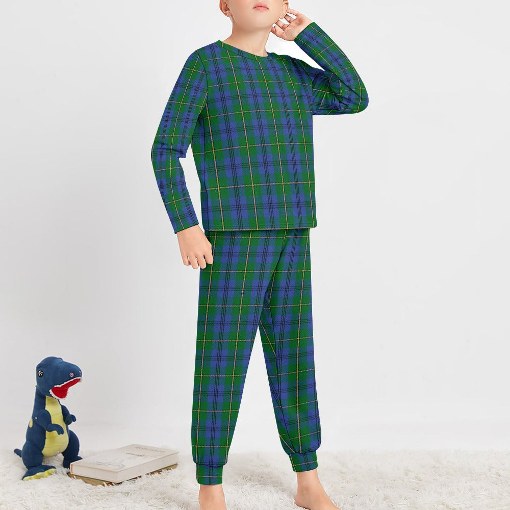 Clan Johnstone Tartan Boy's Pajama suit