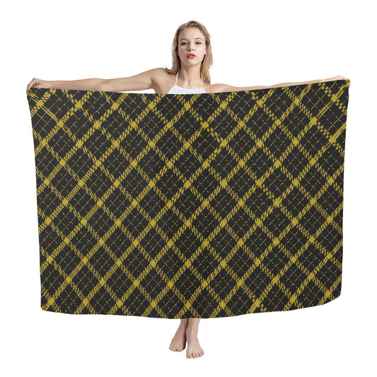 Clan Raeburn Tartan Bias Chiffon Scarf