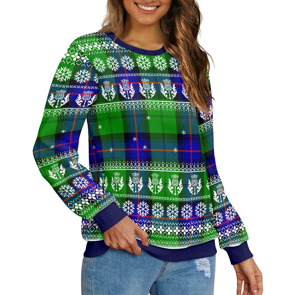 Clan Armstrong Tartan Christmas Ugly Sweater