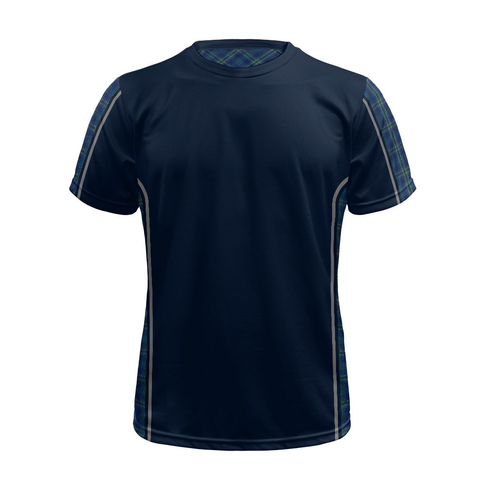 Irish County Fermanagh Tartan Strip Football Shirt