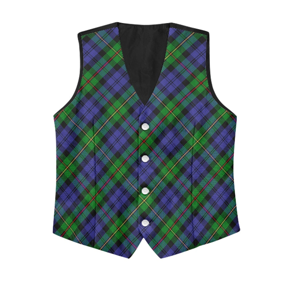Clan MacEwen Tartan Bias Suit vest jacket