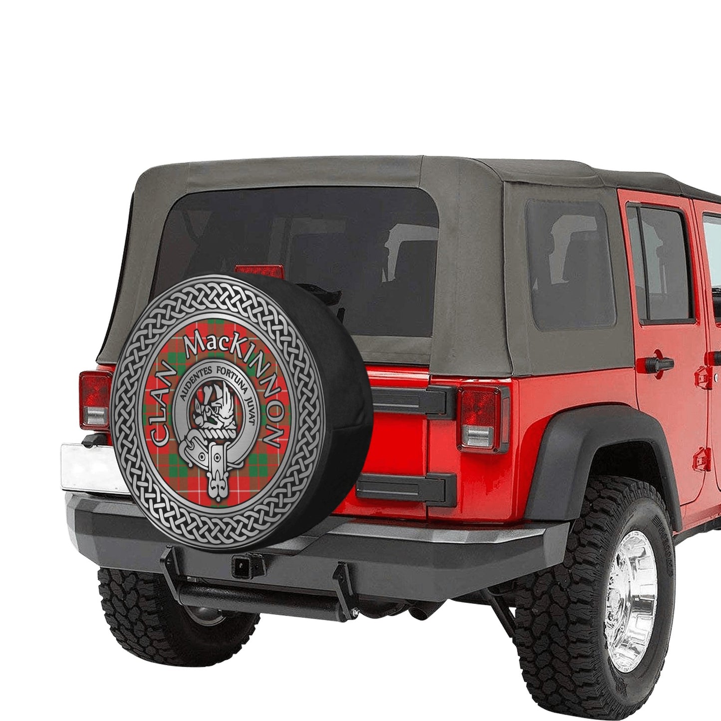 Clan MacKinnon Spare Tire Cover (Medium 32")