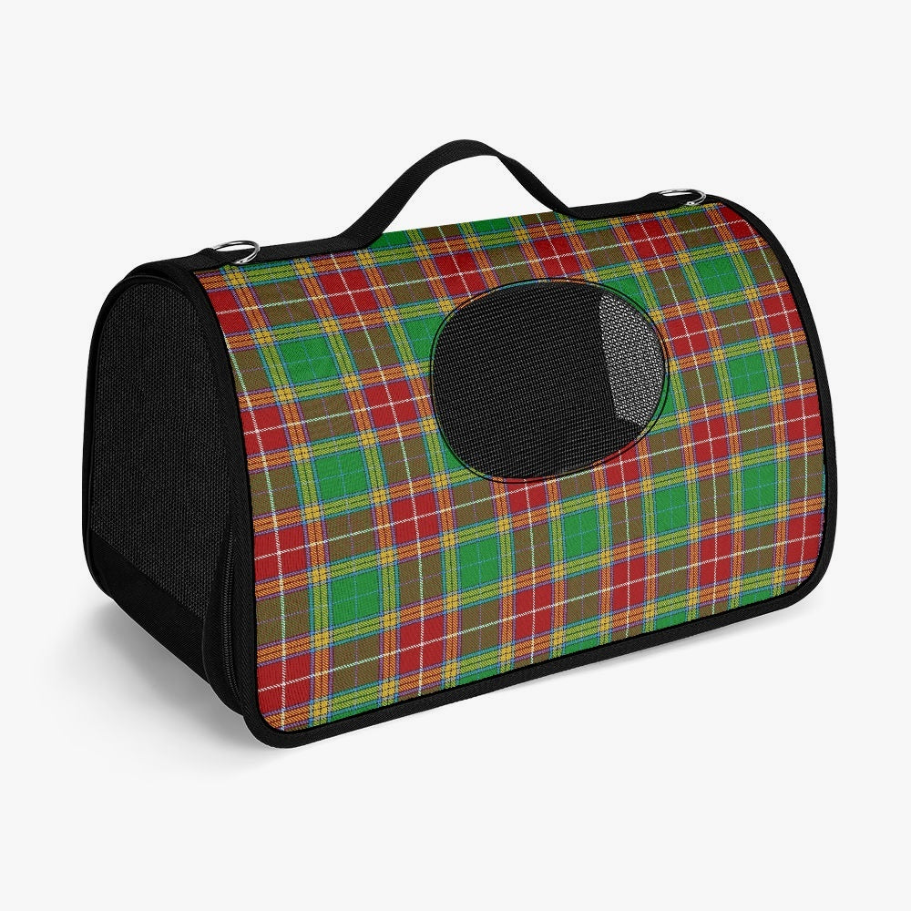 Clan Baxter Tartan Pet Carrier Bag