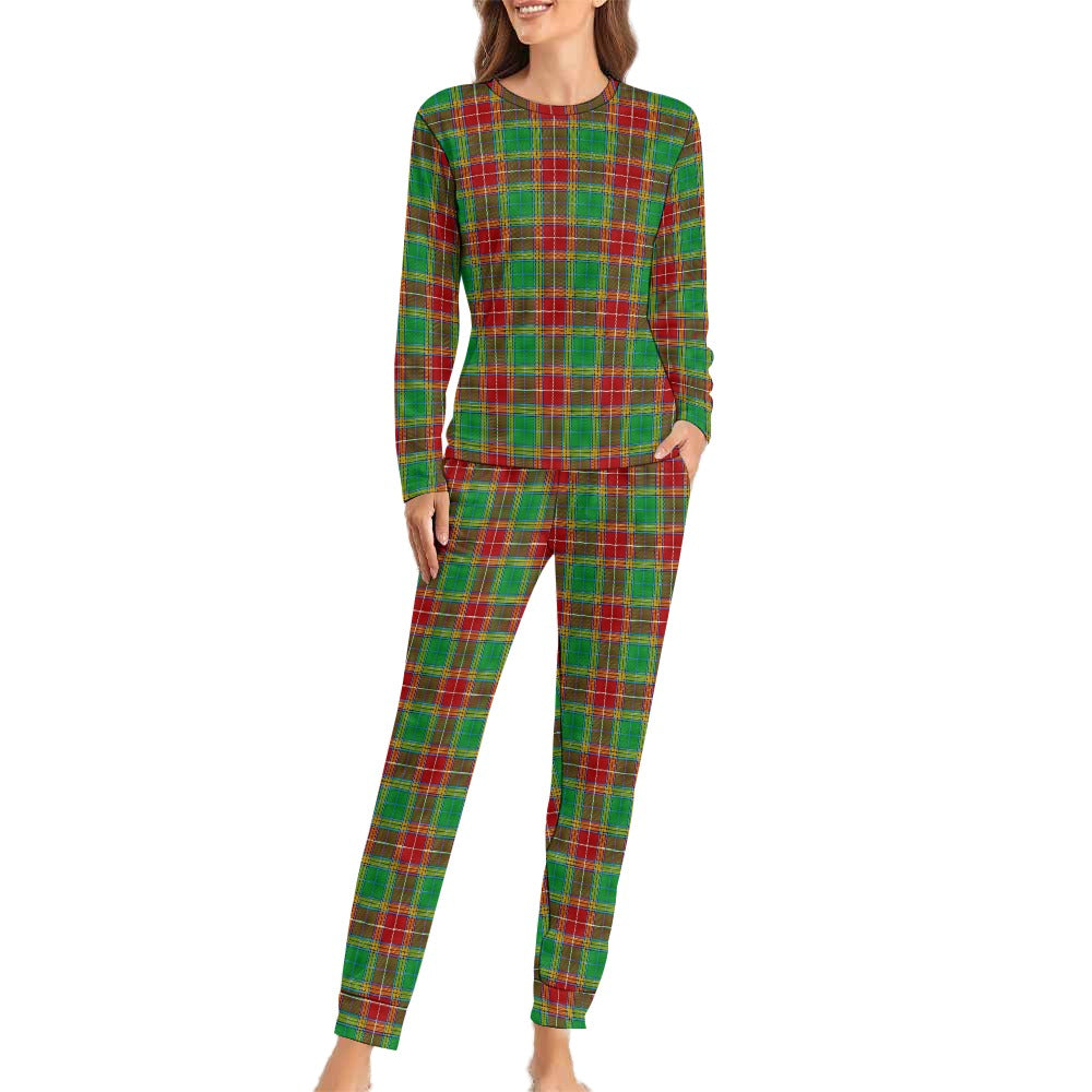 Clan Baxter Tartan Women's Pajama Set