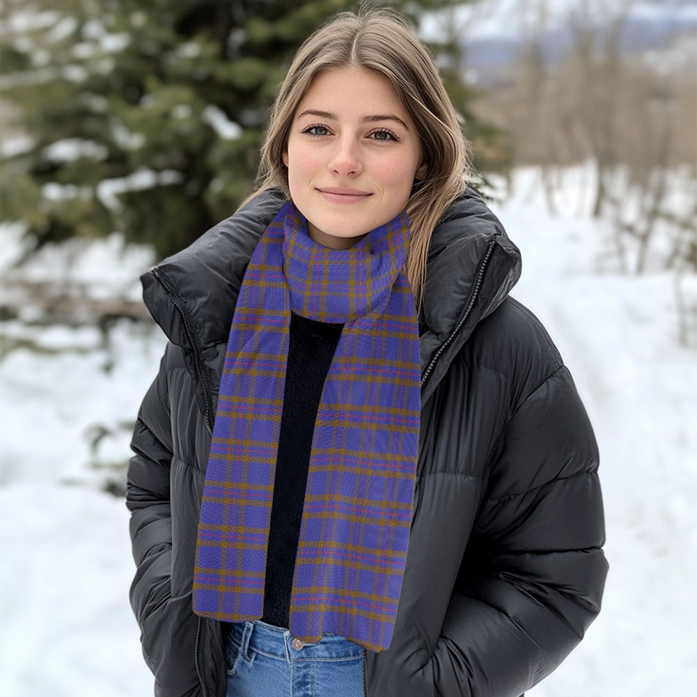 Clan Elliott Tartan Fluffy scarf